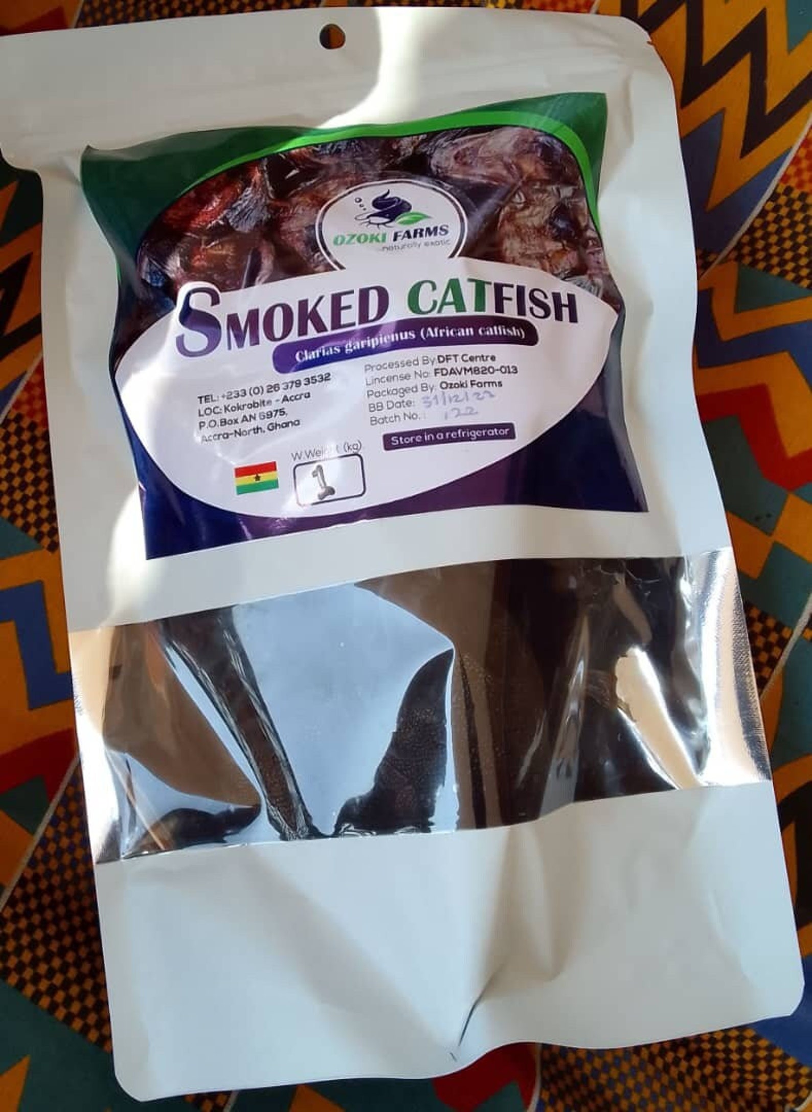 Processed Catfish SMOKED CATFISH ( Clean,gutted Smoked Catfish. Hygienically Prepared for ...