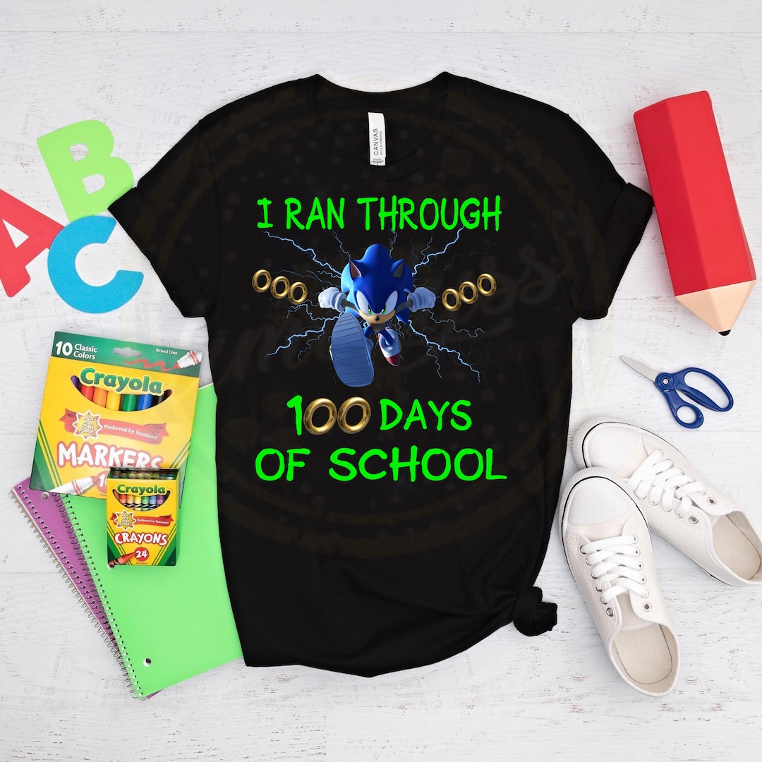 Used Ran Through I Ran Through 100 Days OF School. - Etsy
