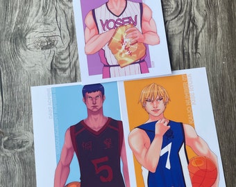 KNB Kuroko no Basket A5 Prints