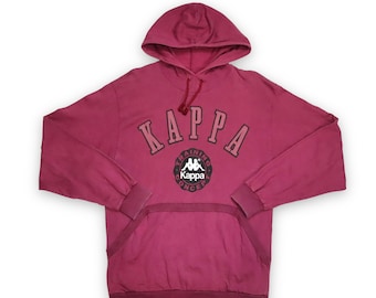 Vintage Hoodie Pullover Aufdruck KAPPA M