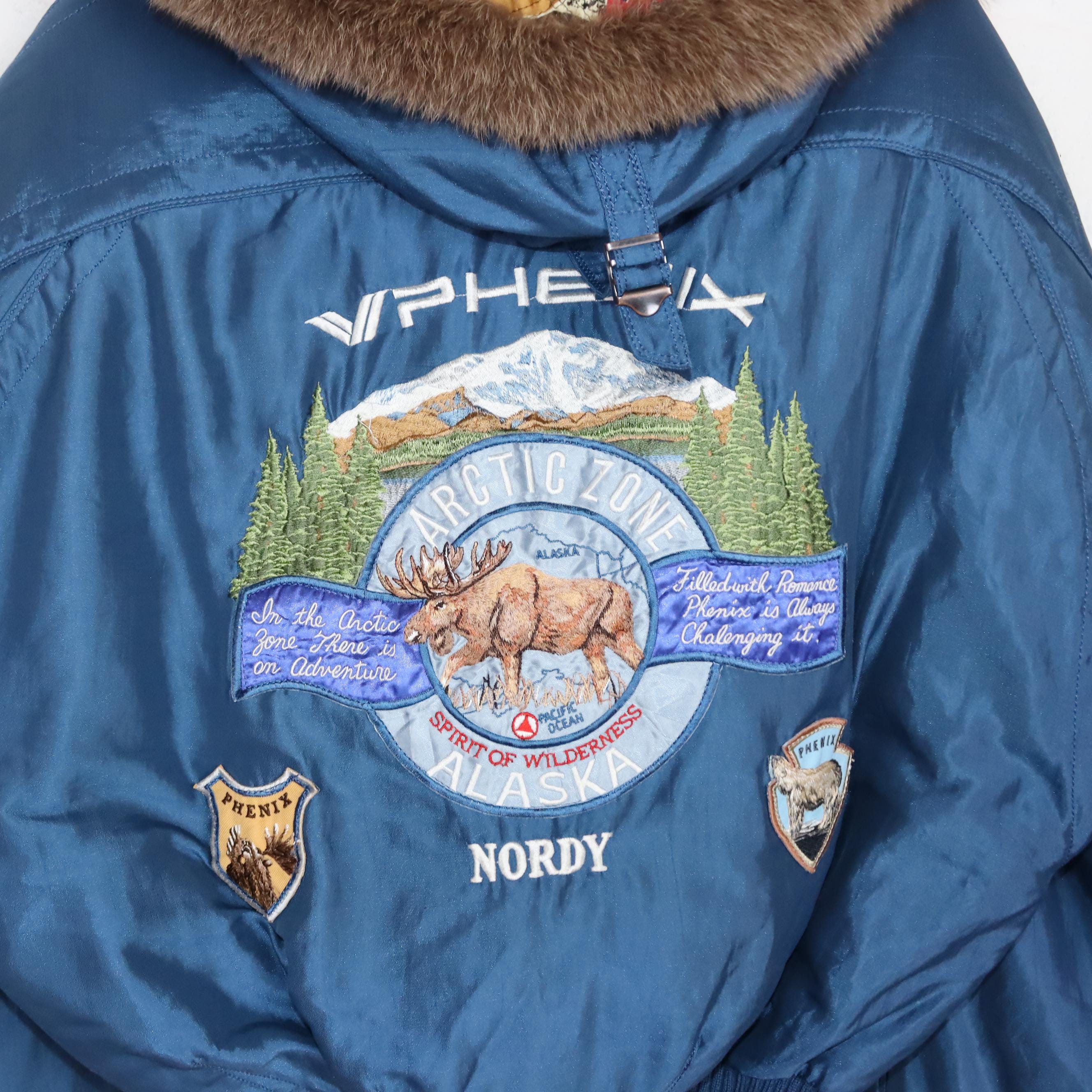 Vintage 80s 90s VPHENIX Arctic Zone Winter Jacket Bomber Jacket