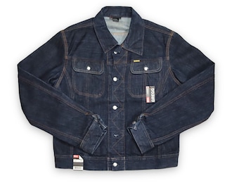 Vintage denim jacket dark blue deadstock DIESEL L