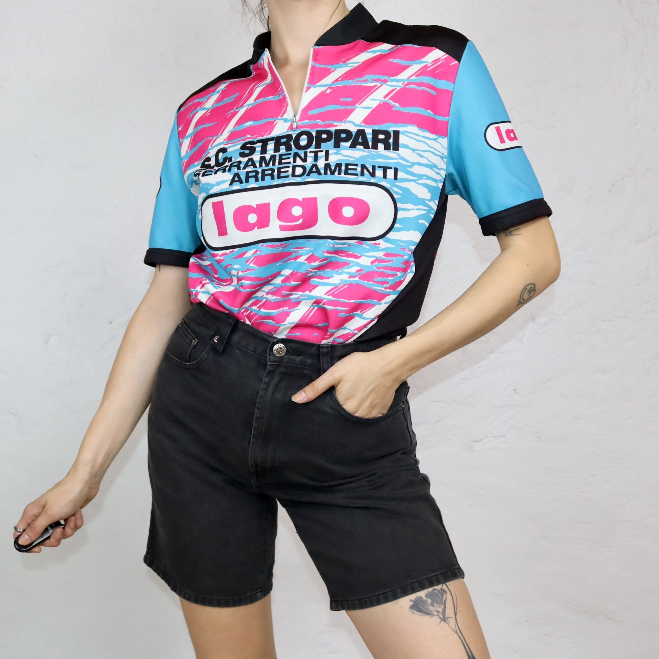 Maillot Cyclisme Vintage SEB Années 90 - Taille L - état Correct
