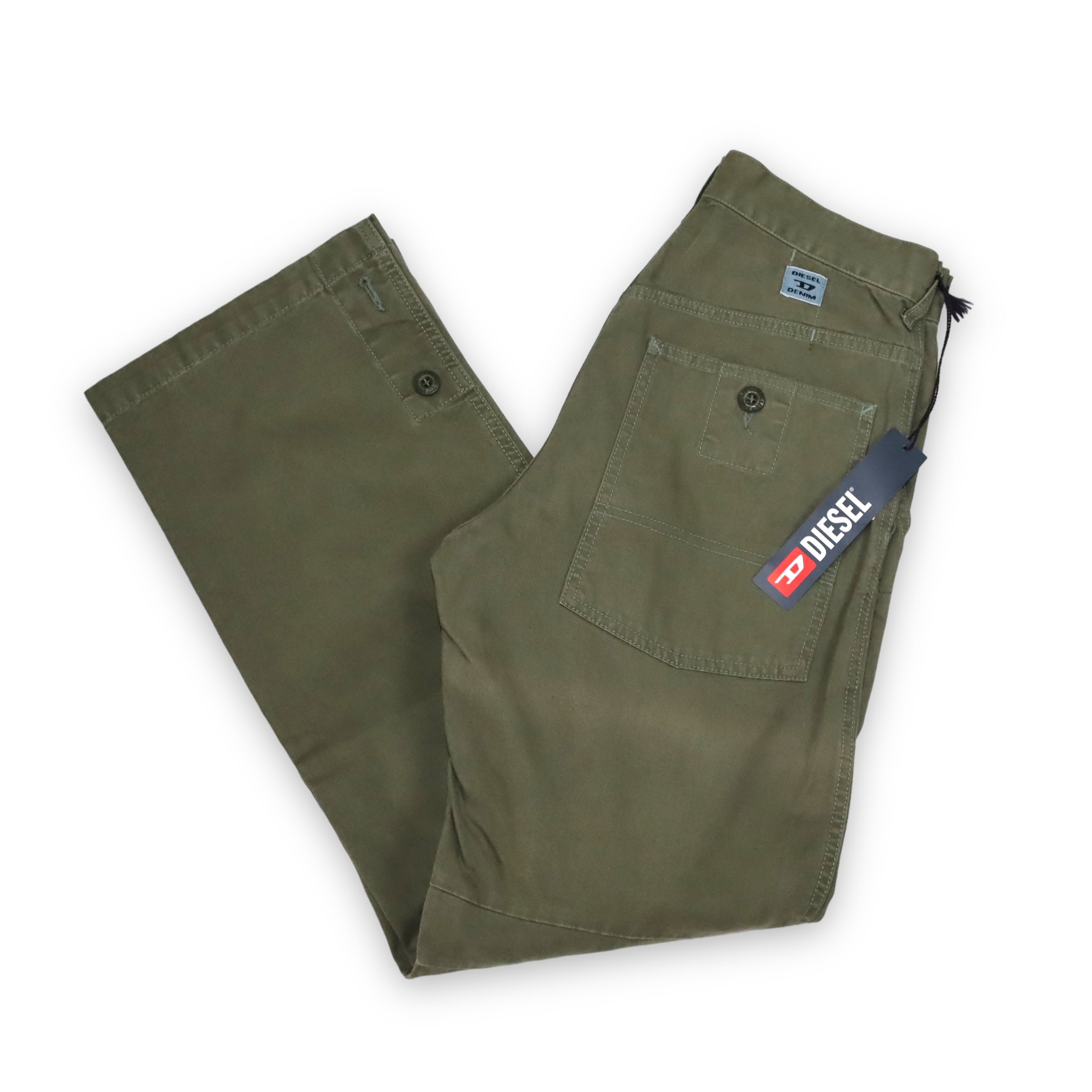 Vintage DIESEL Baggy Cargo Pants Khaki Deadstock W27 36 - Etsy Vintage DIESEL Baggy Cargo Pants Khaki Deadstock W27 36 - Etsy