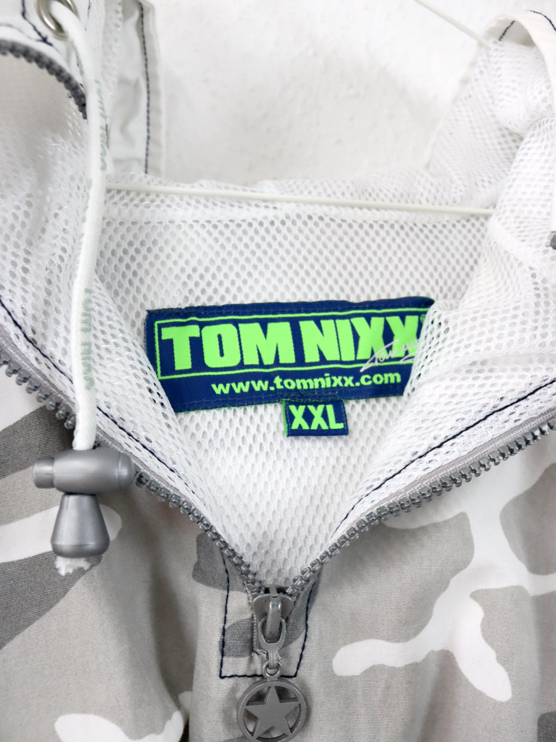 Vintage 90s 00s Y2k TOM NIXX Windbreaker Pullover Jacket