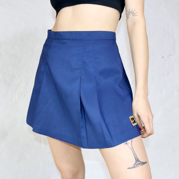 Jupe jupe tennis vintage bleue NIKE M Etsy France