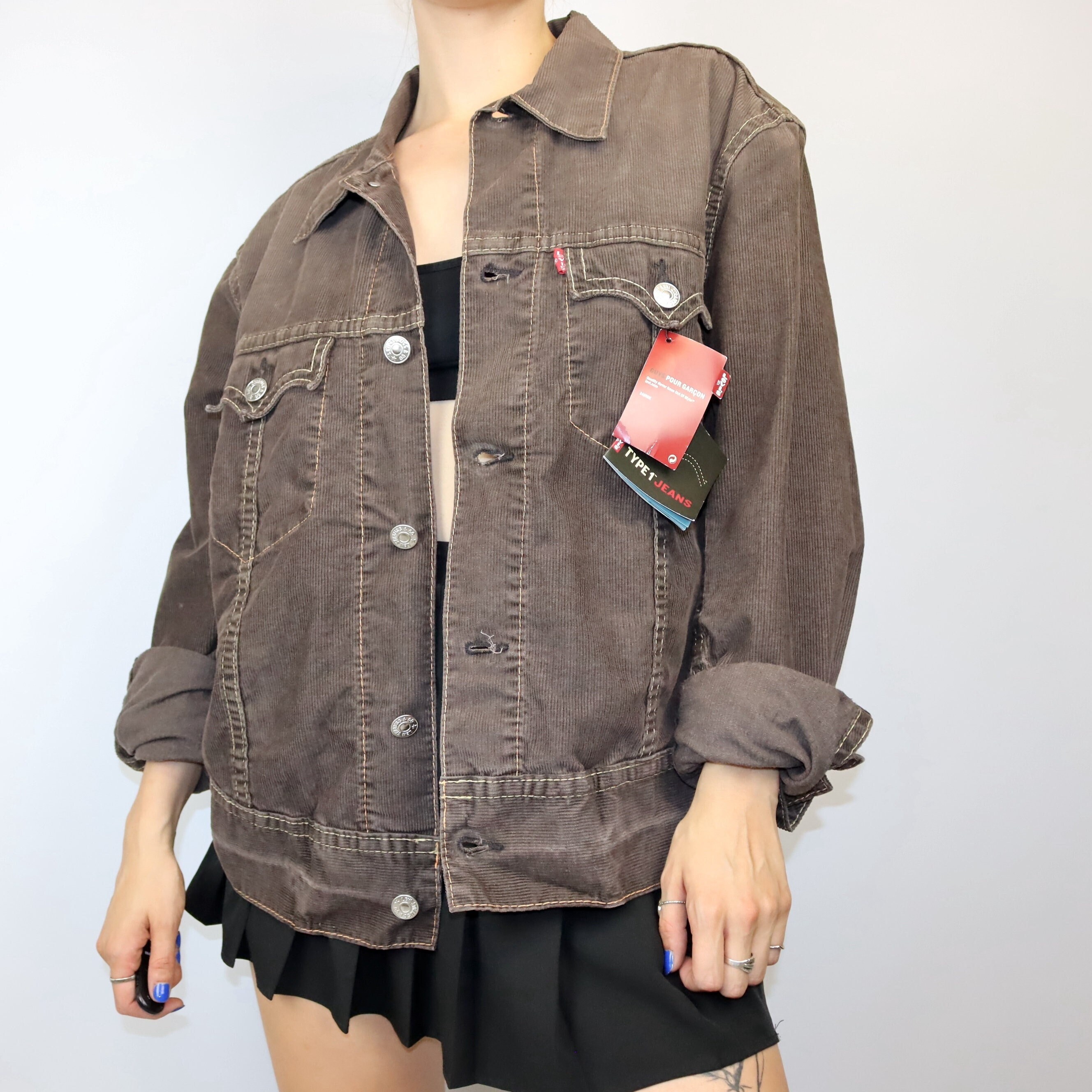 Vintage LEVI'S Corduroy Jacket Brown Deadstock XL - Etsy Vintage LEVI'S Corduroy Jacket Brown Deadstock XL - Etsy