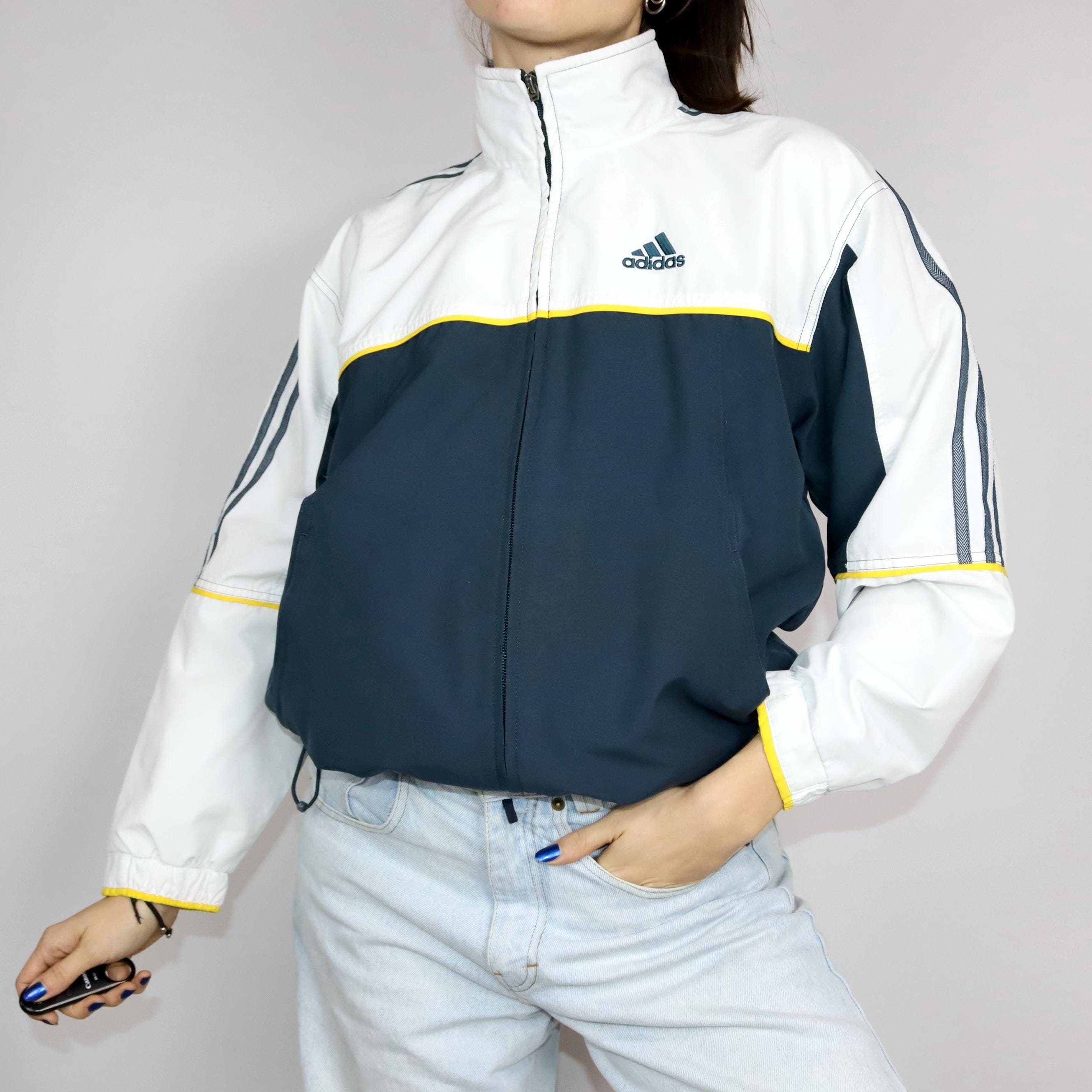 Vintage 80s 90s ADIDAS Tracksuit Jacket Sports Jacket Stand Vintage 80s 90s ADIDAS Tracksuit Jacket Sports Jacket Stand
