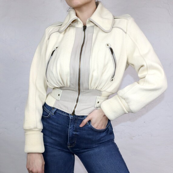 Vintage 80s 90s DIESEL premium wool jacket jacket… - image 2