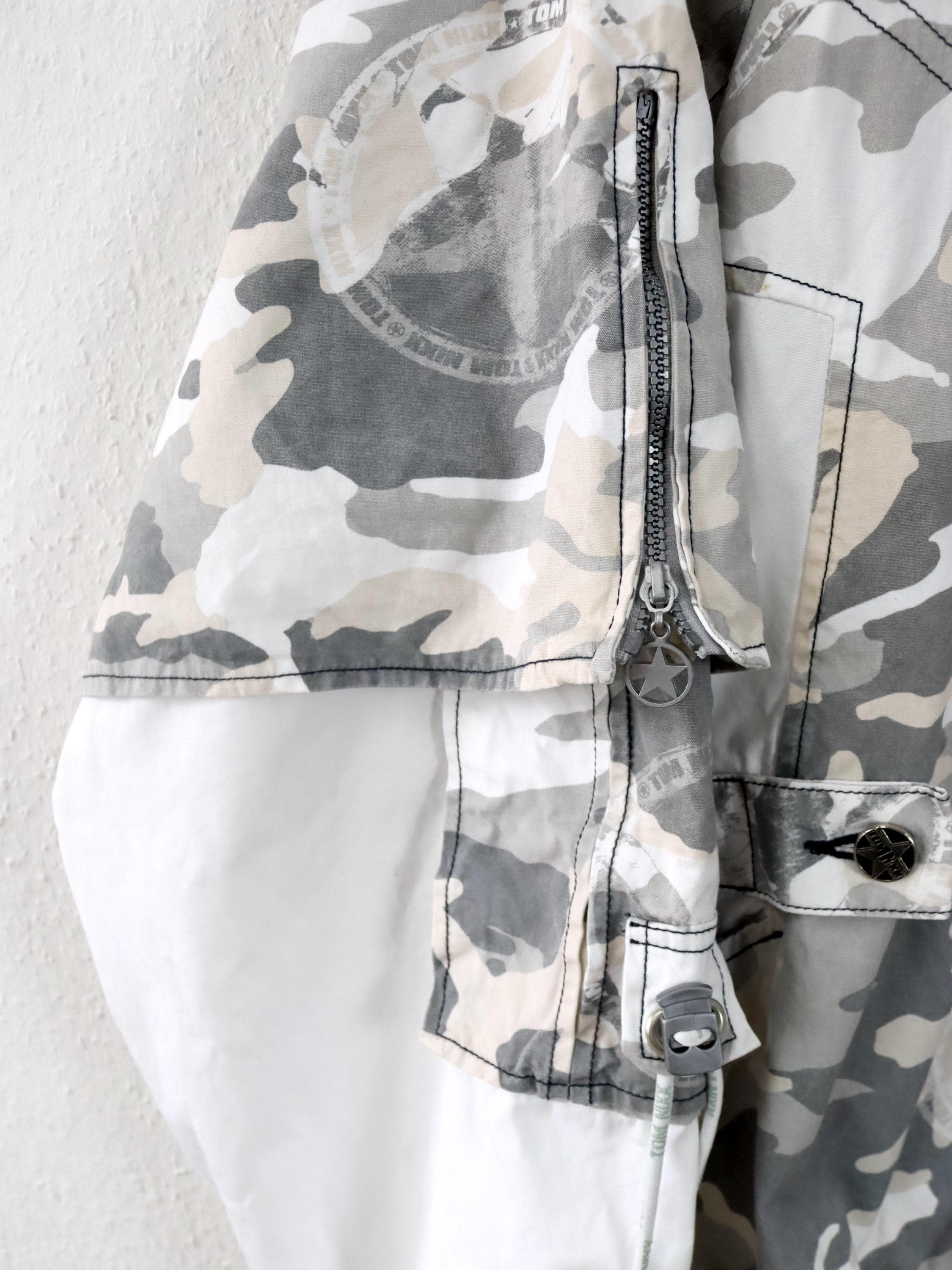 Vintage 90s 00s Y2k TOM NIXX Windbreaker Pullover Jacket