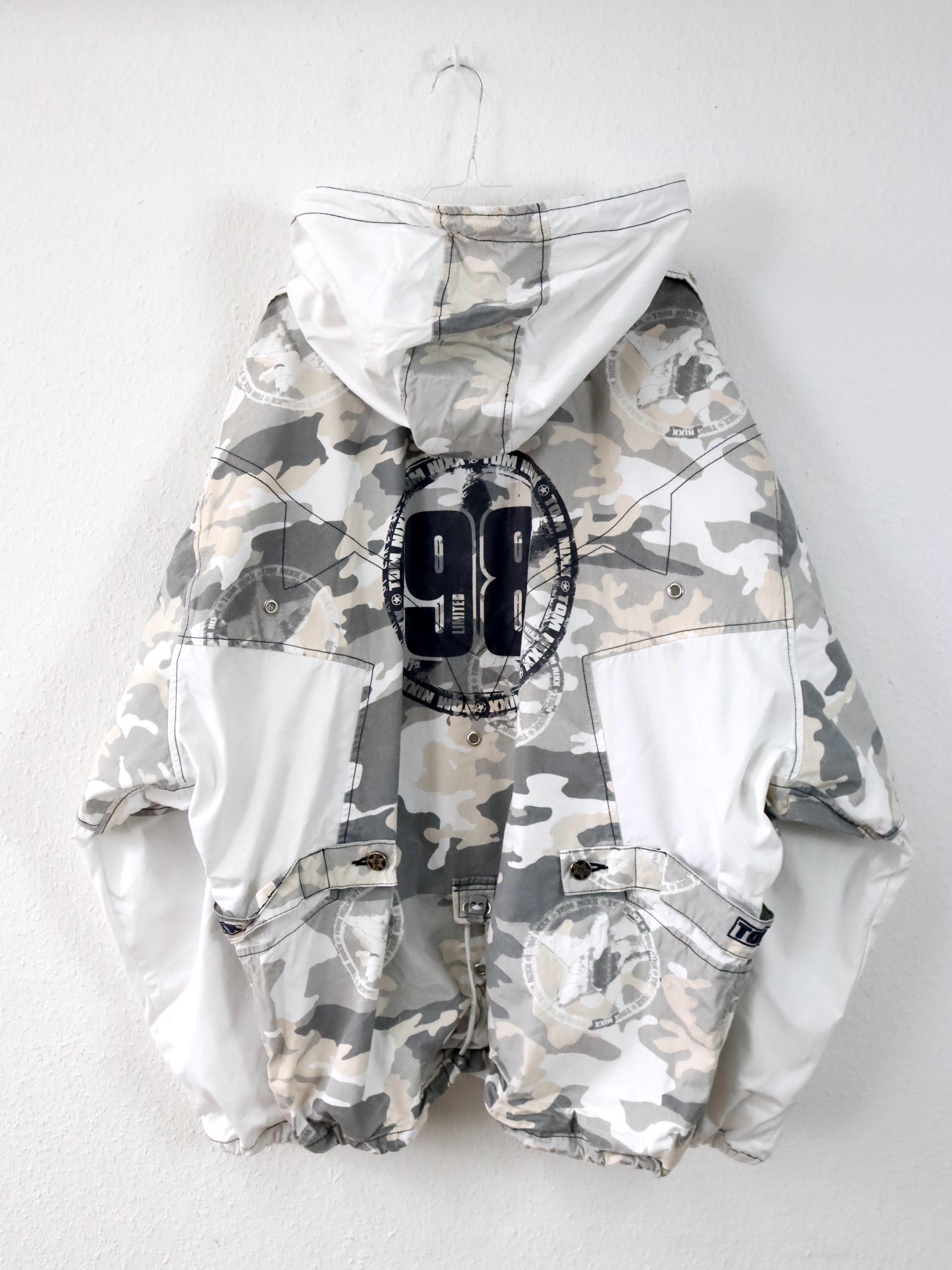 『TOM NIXX』00s camouflage jacket Vintage 90s 00s Y2k TOM NIXX Windbreaker Pullover Jacket
