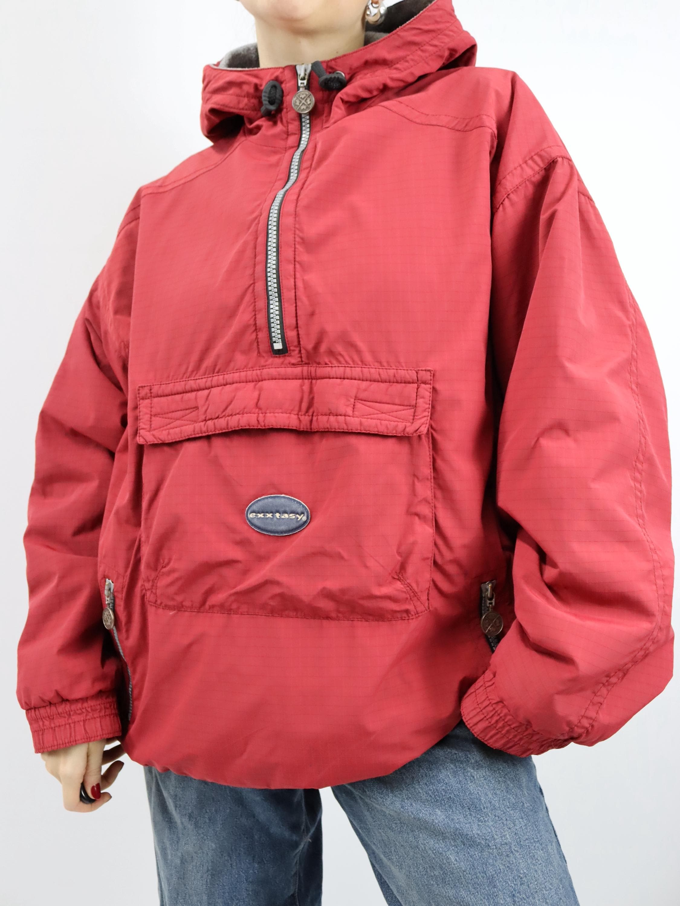 y*u様   90s vintage ミリタリーボンバージ Vintage 80s 90s EXXTASY Winter Jacket, Lightly Lined With Fleece
