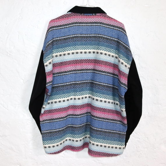 Vintage 80er 90er Wollhemd Flanellhemd Reißversch… - image 6