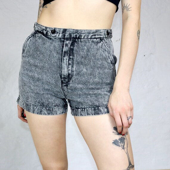 Vintage 80s 90s GÜNTER JONCKER jeans shorts short… - image 2