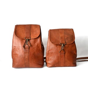 Lederrucksack Damen | Leder 2in1 Rucksacktasche | Handgefertigte Leder Umhängetasche Damen | Rucksacktasche Leder