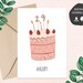 Printable Birthday Day Card Instant Download Greeting Card Digital ...