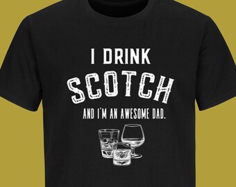 Scotch Inspired Shirt, Scotch Shirt for Dad, Christmas Gift for Dad, May Contain Scotch, May Contain Alcohol, Scotch Collector Gift