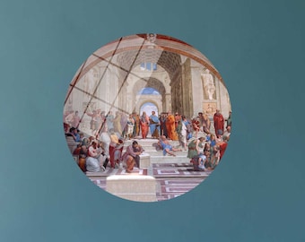 The School of Athens Art Canvas: Renaissance Wall Decor