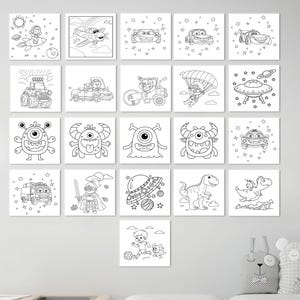 Regalo per lei, artigianato per bambini, pittura su tela per bambini, opere d'arte per bambini, festa fai da te, decorazioni per la stanza dei ragazzi, parte di pittura fai da te, bomboniere, colorazione per bambini,
