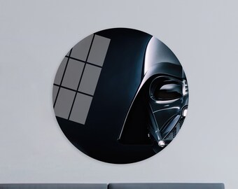 Wall Hanging, Personalized Gifts, 3D Wall Art, Darth Vader Canvas Gift, Star Wars Darth Vader, Wall Art Canvas, Fantasy Art, Boy Room Decor