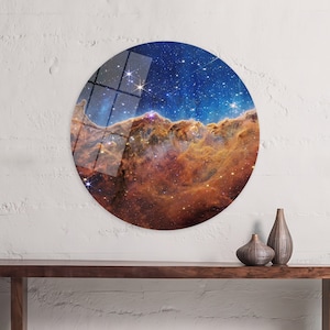 Primera imagen del telescopio espacial James Webb, regalo de inauguración de la casa, regalo personalizado, campo profundo de la NASA, arte de pared grande, cartel del cielo estrellado, decoración del hogar