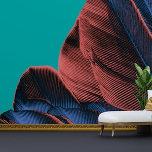 Feather Paper Craft Wall Art: 3D Modern Home Decor