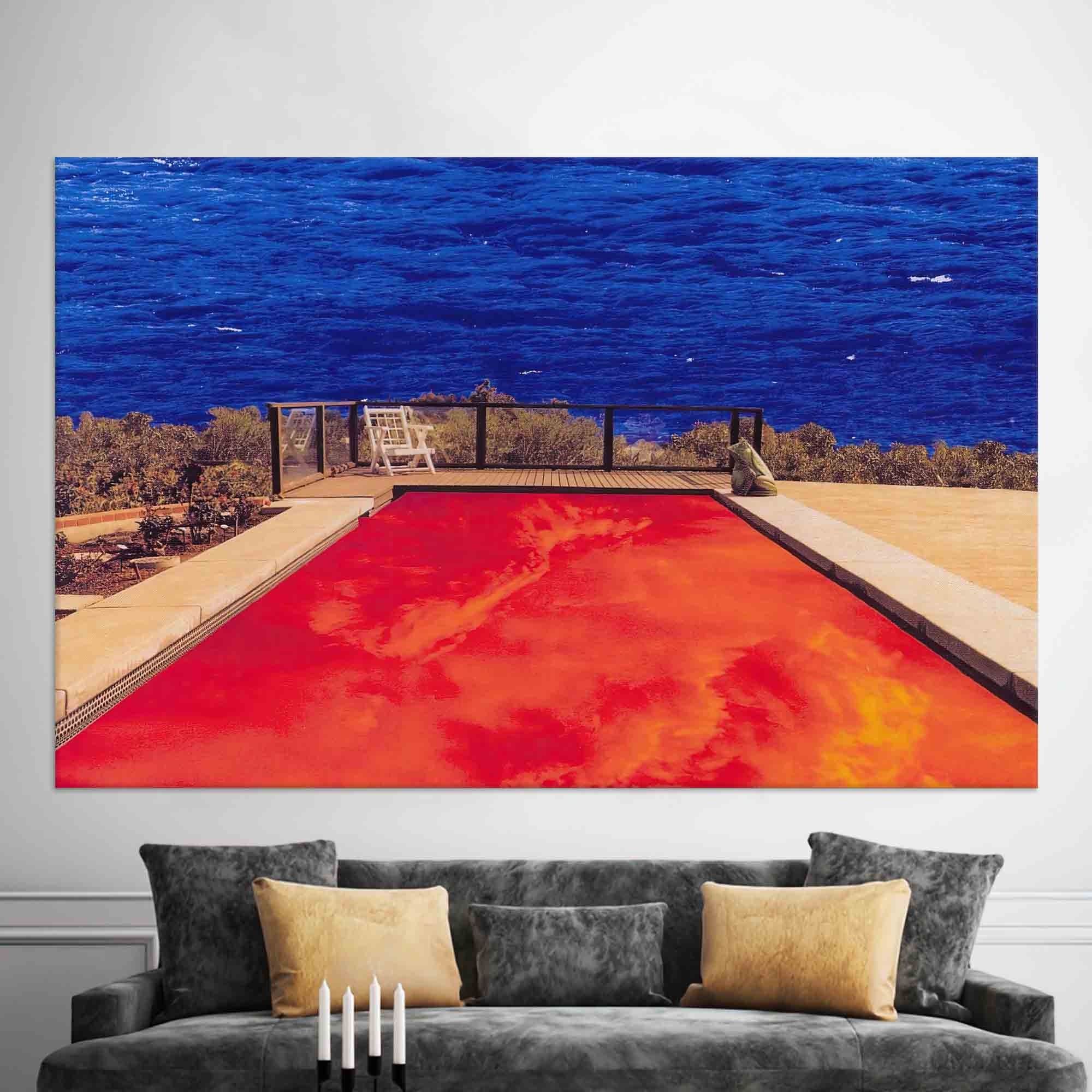 Red Hot Chili Peppers Canvas Art: Sea Landscape Tempered Glass Print - Etsy, image size:2000x2000