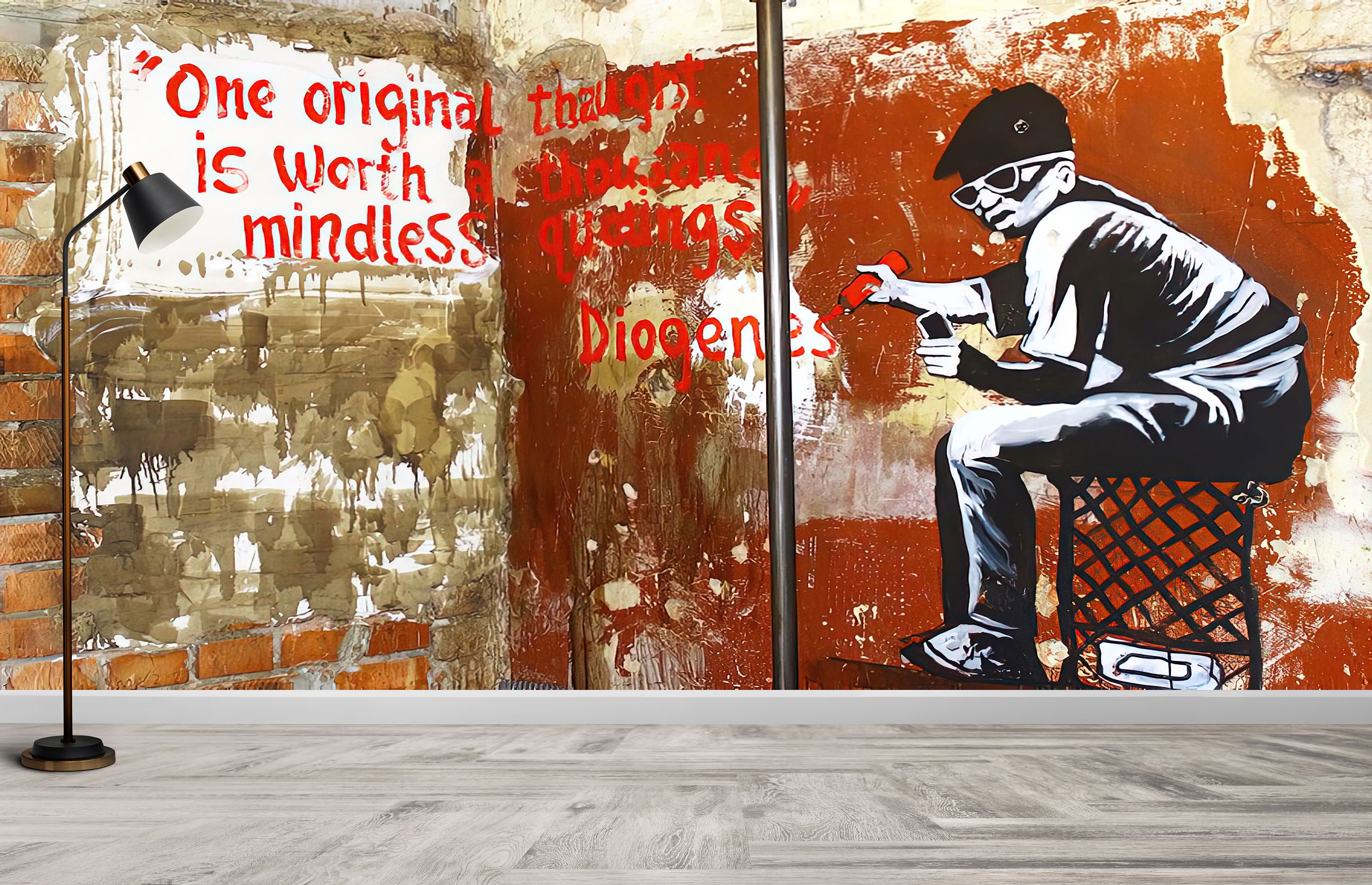 Banksy Graffiti Art Wallpaper: 