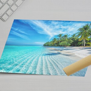Tropical Ocean Wallpaper: 3D Sea Landscape Wall Decor image 7