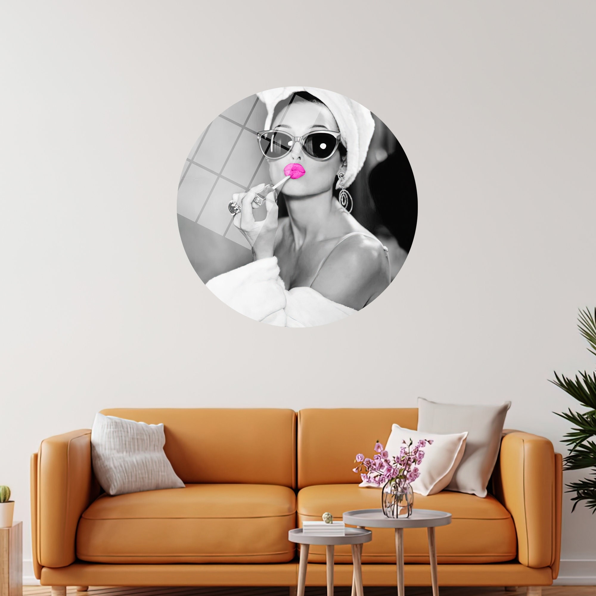 Audrey Hepburn, Contemporary Canvas Art, Personalized Gift