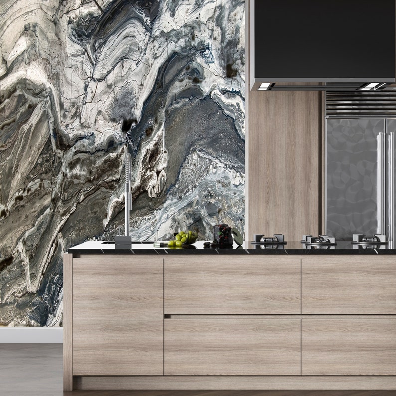 Decor for Wall Stick on Wallpaper Art Deco Removable Wall Etsy