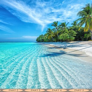 Tropical Ocean Wallpaper: 3D Sea Landscape Wall Decor image 8