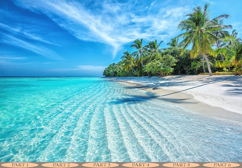 Tropical Ocean Wallpaper: 3D Sea Landscape Wall Decor image 8