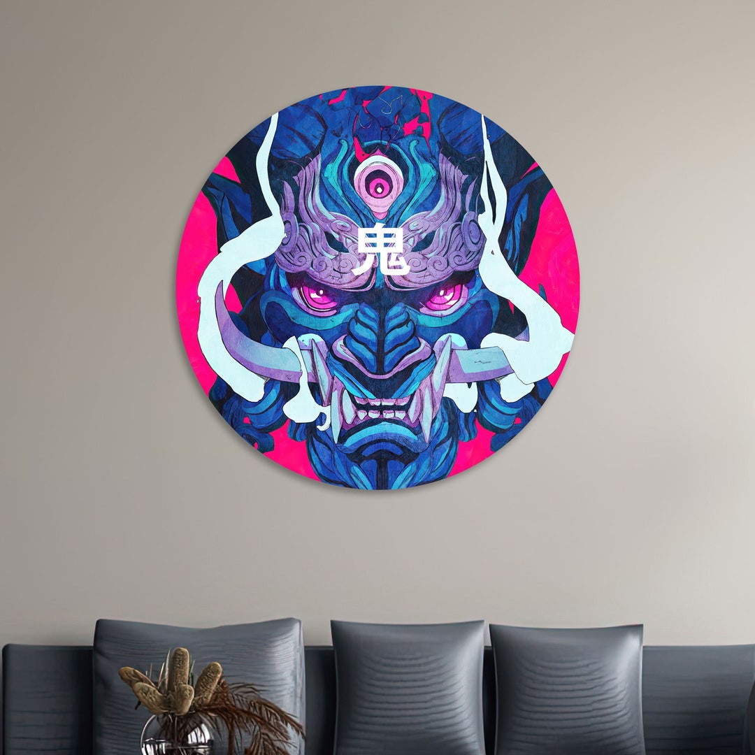 Dragon Painted Glass Wall Art, Pink Tempered Glass, Wall Art Decor ...