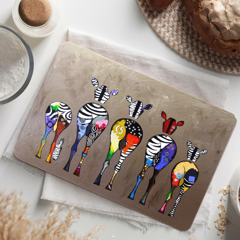 Wall Art Wholesale Tempered Glass Cutting Board - Thumbnail 5