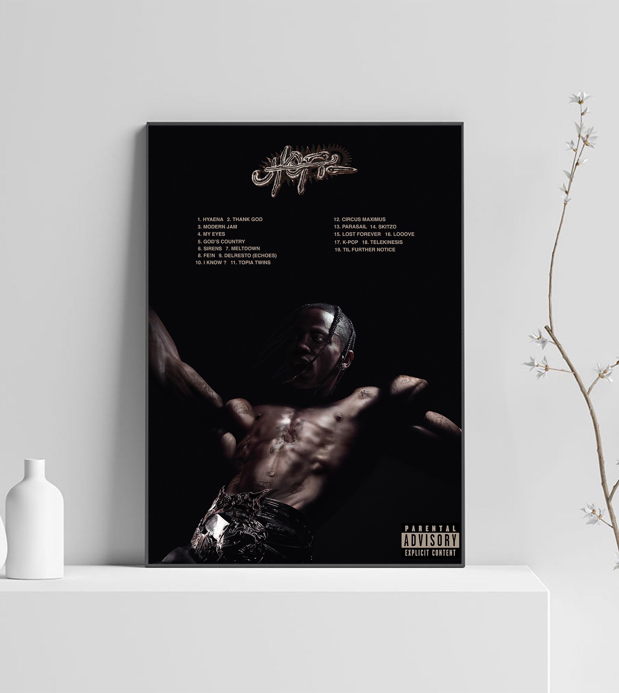 Travis Scott Utopia Poster