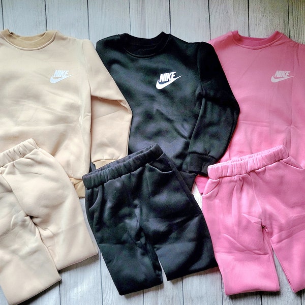 Sweat Suit Kids Set Etsy