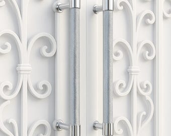 Gekordelter Messing Knauf: Moderner Schrank Griff