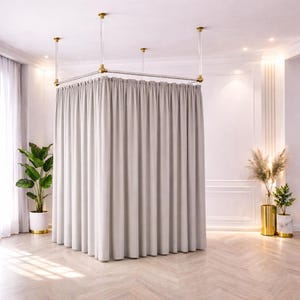 Marco de latón lucita para probador de techo – Probador de acrílico para techo