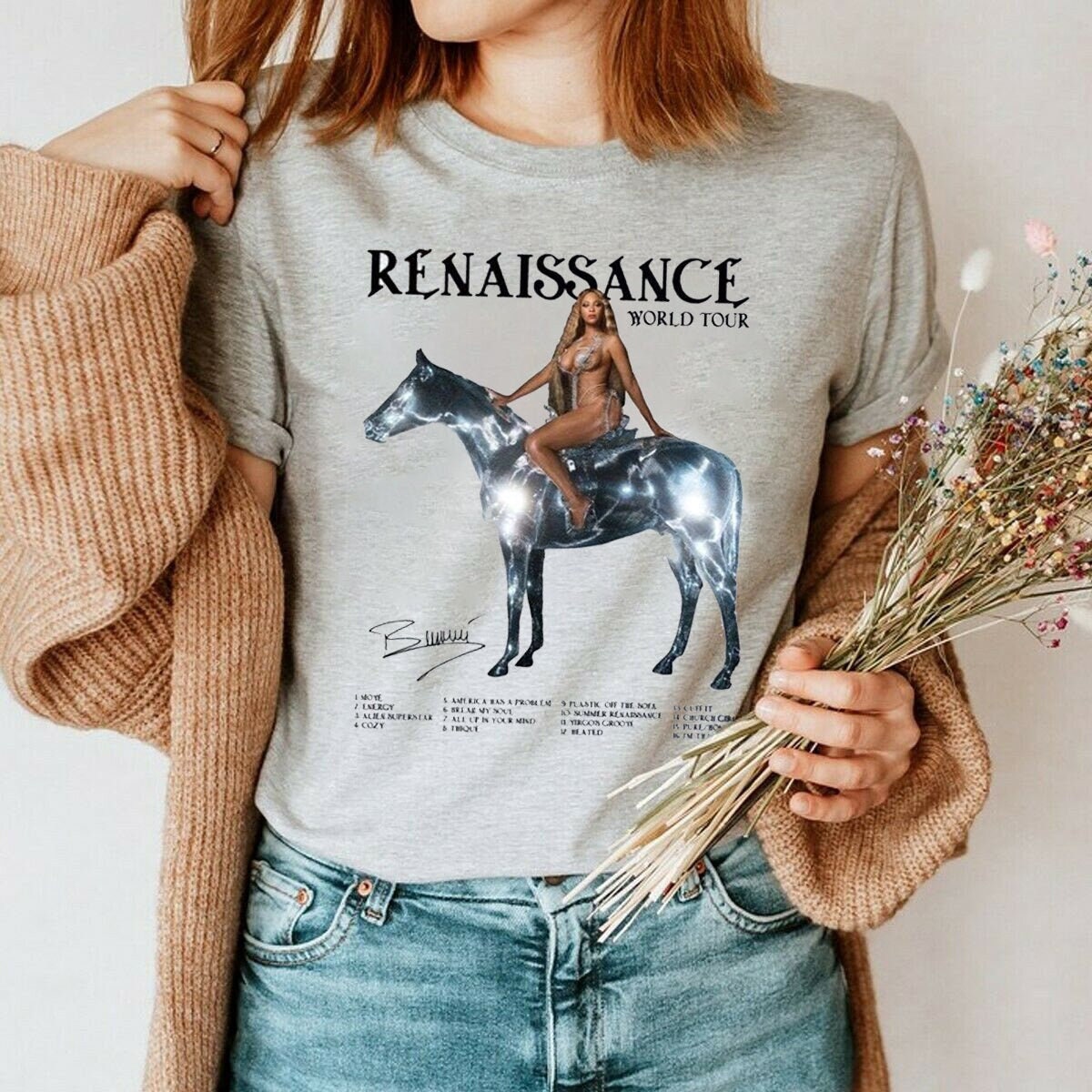 The Renaissance World Tour 2023 T-shirt, Beyonce Tour 2023 T-shirt