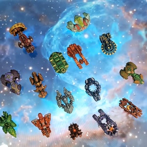 Modelos de navios impressos em 3D Twilight Imperium - 17 FLAGSHIP PACK