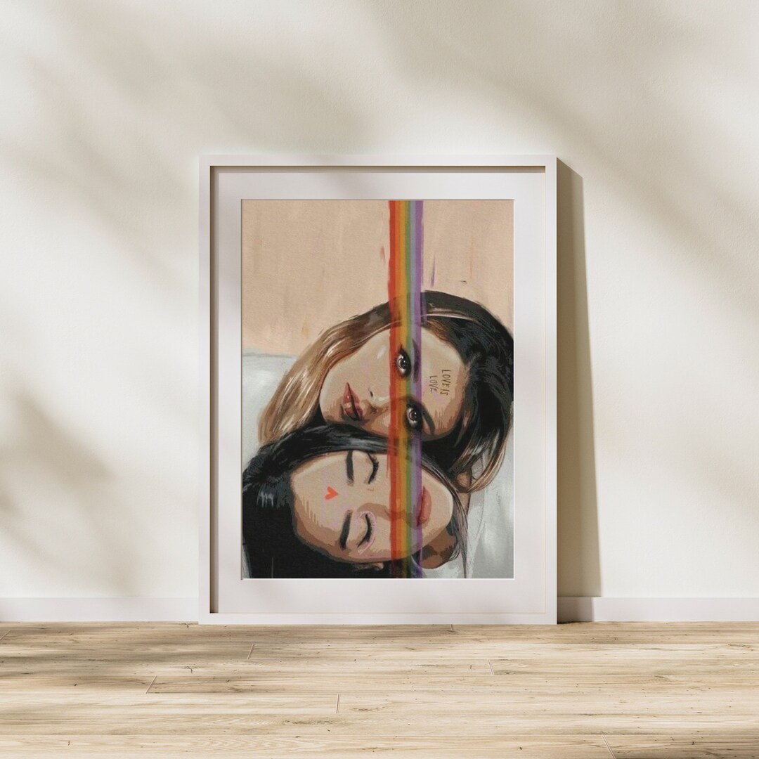 Printable Love is Love Wall Art Etsy
