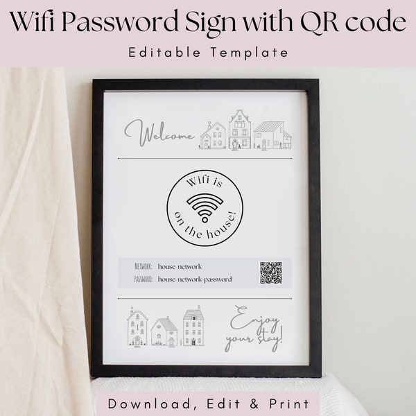 Wifi Printable - Etsy