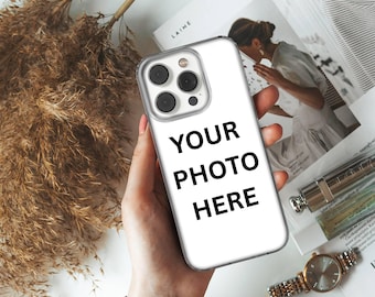 Personalizowane etui na telefon ze zdjęciem: spersonalizowane żelowe etui na iPhone'a, Samsunga, Pixel 17, Air, Pro Max 16, 15 14 13 S25, 24 23 9, 8 Pro 7