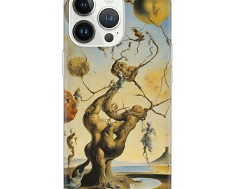 サルバドール・ダリ アート スマホケース：iPhone 17Pro、16、15、14