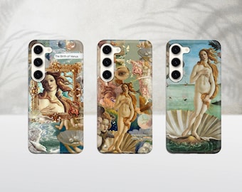 Mobilskal med Venus födelse: Renässanskonstfodral för iPhone 17Pro, 16, 15, 14, 13, 12, Samsung S26, S25, S24, S23, Pixel 10, 9