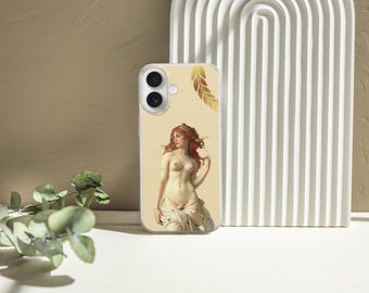 Venus Afrodite Tufft Mobilskal: Medeltida Konst Skal för iPhone 17Pro, 16, 15, 14, 13, 12, Samsung S26, S25, S24, S23, Pixel 10,9