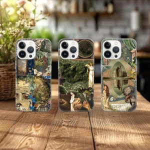 Paintings art Phone Case Medieval core Cover for iPhone 16e, 15, 14, 13, 12, 11, Google Pixel 9 Pro, 8, 7A, Samsung S25 edge, S24 FE, A71, A