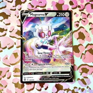 magearna v pokemon card value Cards  - 128/185 - XY165 - Holo / Promo / Reverse Holo Pokmon Hit Points210 HP Form Magearna V SR[s11a 079/068](Enhanced Expansion"Silver