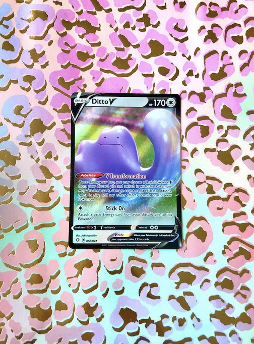 Ditto GX Gmax Vmax Gigantamax Ex Pokemon Card -   Rare pokemon cards,  Pokemon cards, Cool pokemon cards